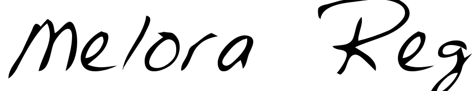 Melora Regular Font Download Free
